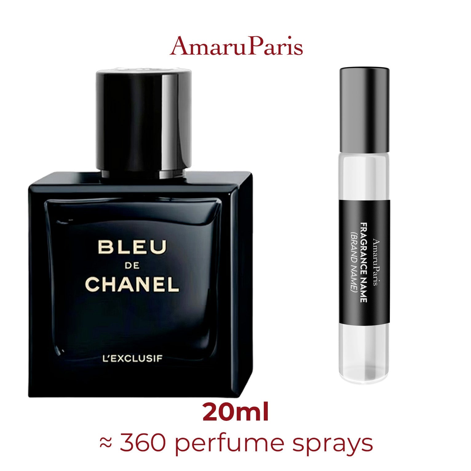 Parfum Bleu de Chanel L'Exclusif Chanel pour homme - AmaruParis