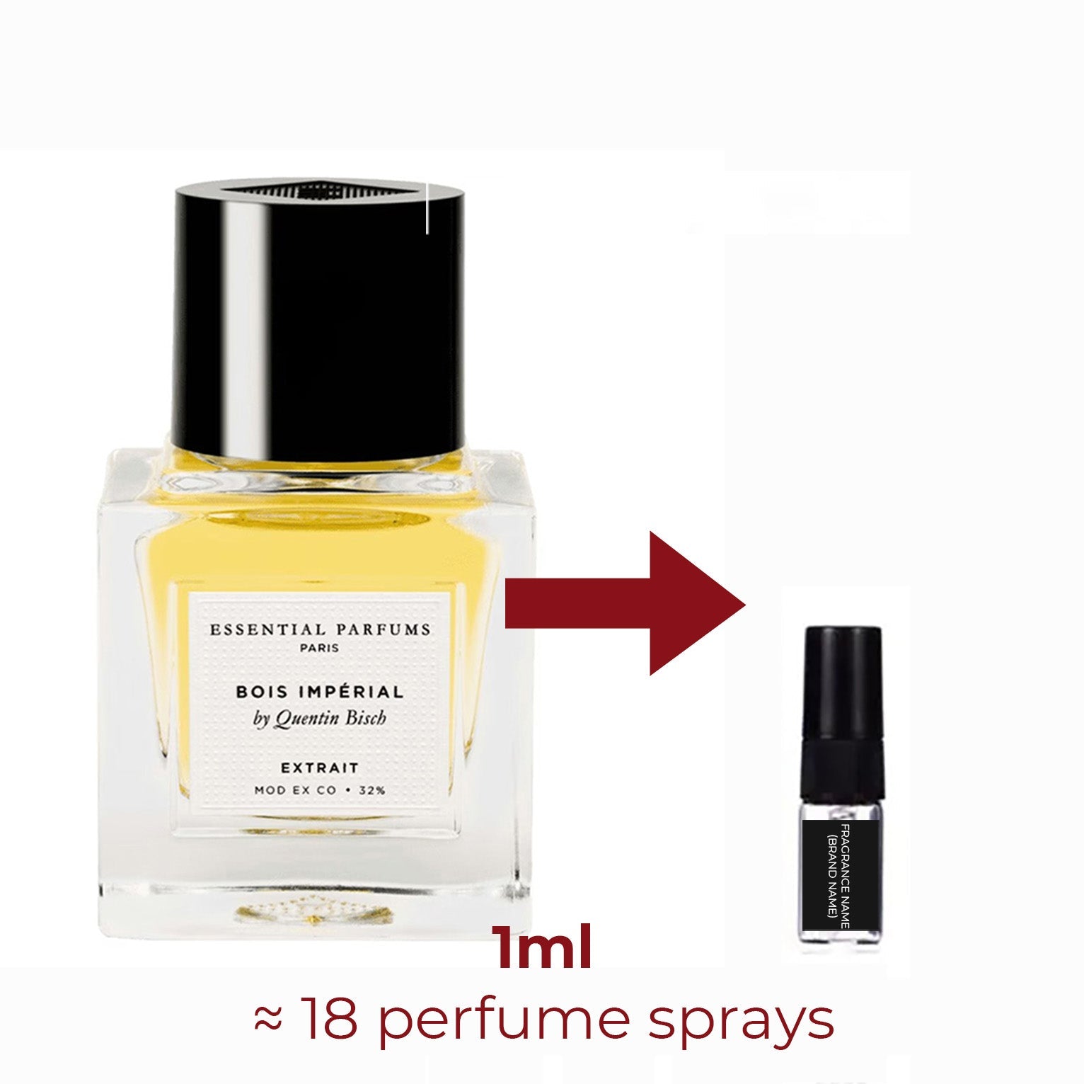 Parfum Bois Impérial Extrait Essential Parfums unisexe - ParfumAmaruParis
