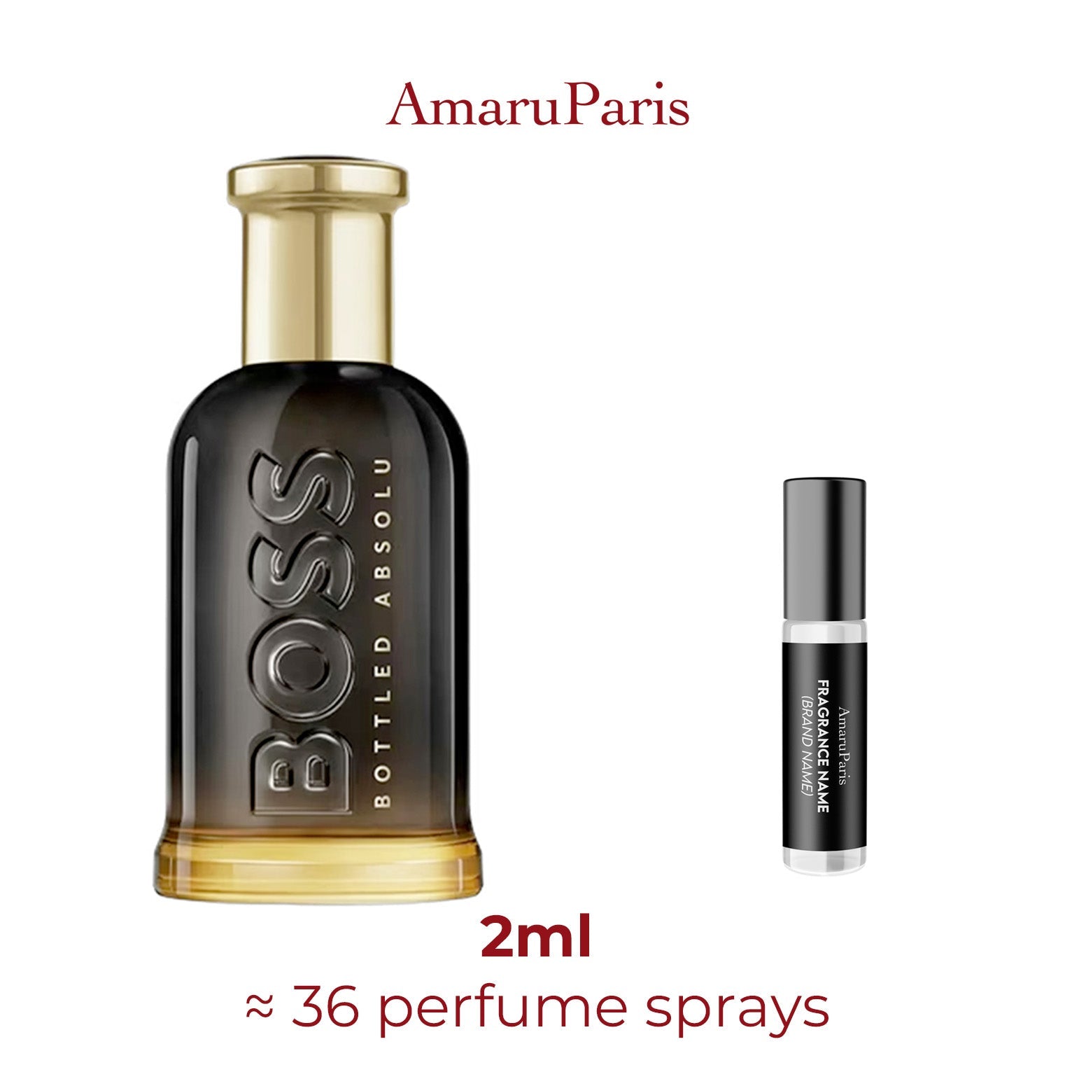 Parfum Bottled Absolu Hugo Boss pour homme - ParfumAmaruParis