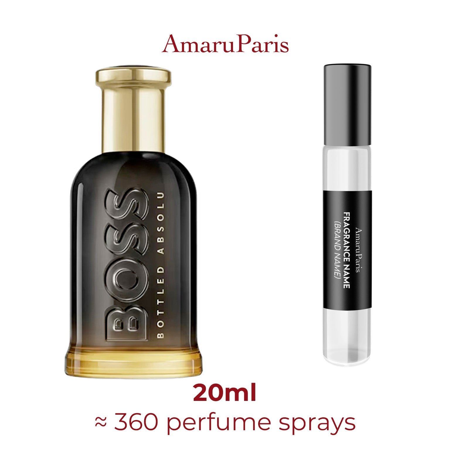 Parfum Bottled Absolu Hugo Boss pour homme - ParfumAmaruParis