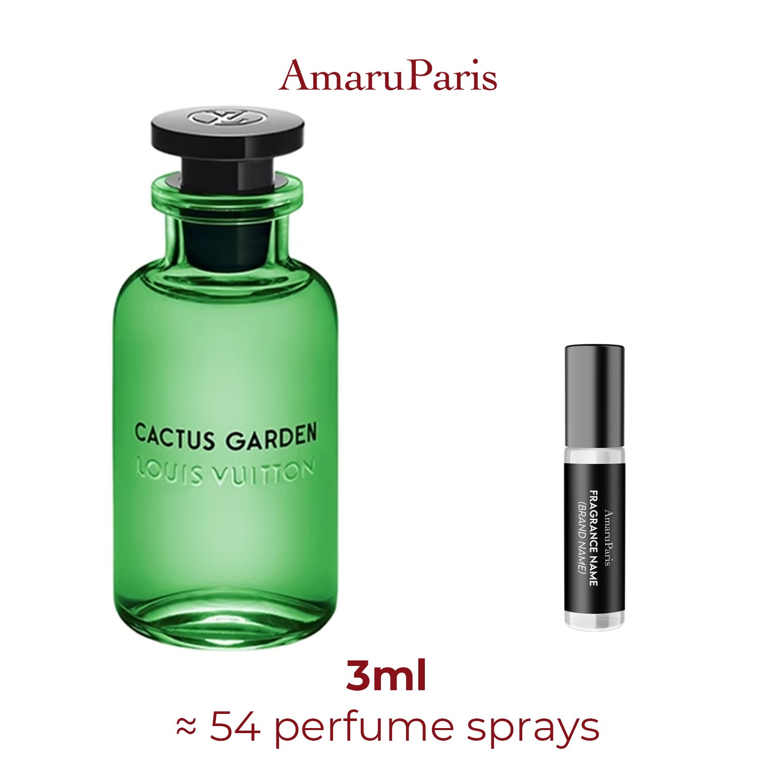 Louis Vuitton Cactus Garden - Amaru Paris Miniature Perfume