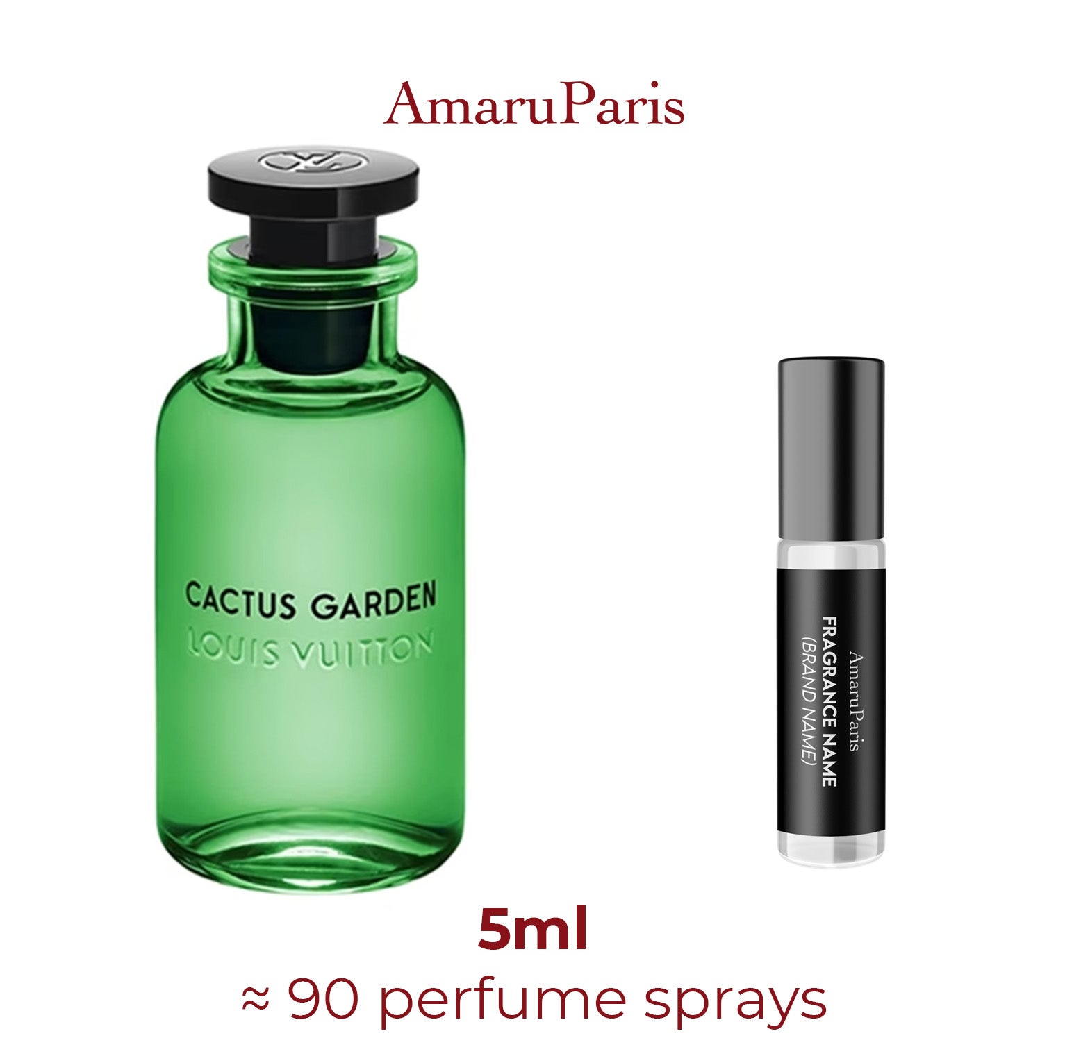 Louis Vuitton Cactus Garden – Amaru Paris Miniaturparfüm