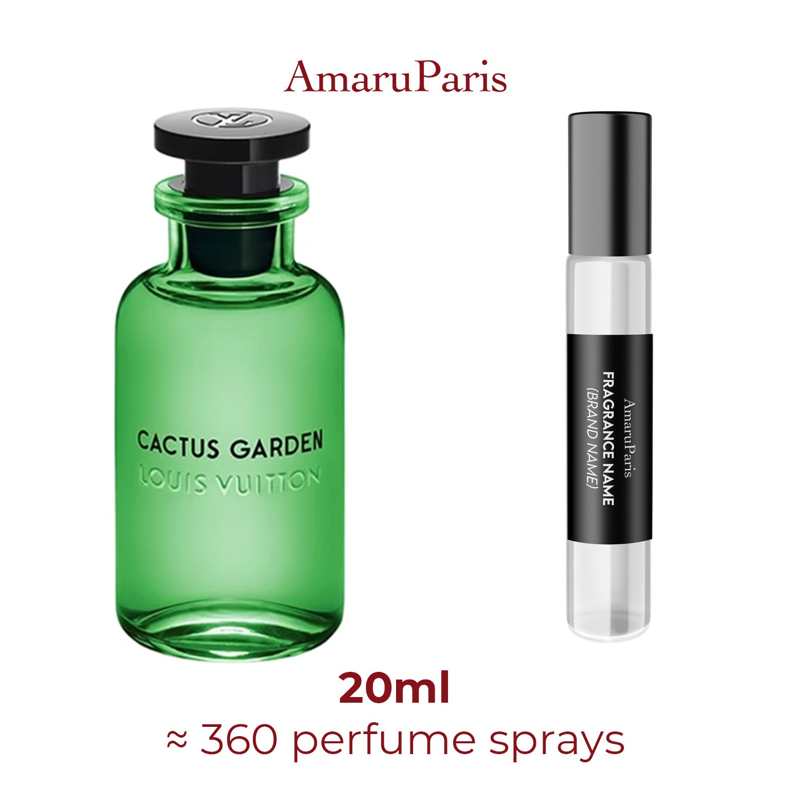 Louis Vuitton Cactus Garden - Amaru Paris Miniature Perfume