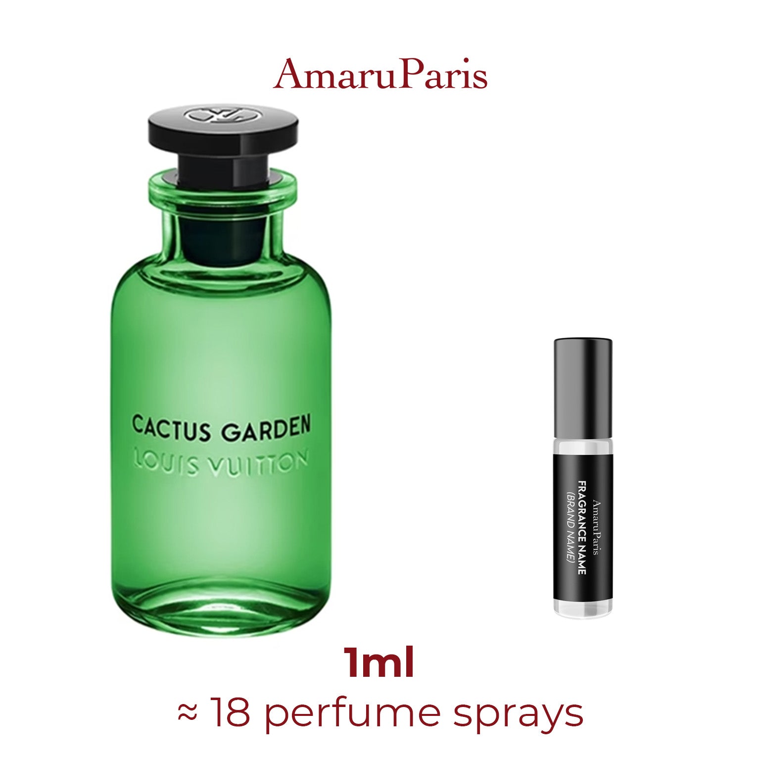 Louis Vuitton Cactus Garden – Amaru Paris Miniaturparfüm