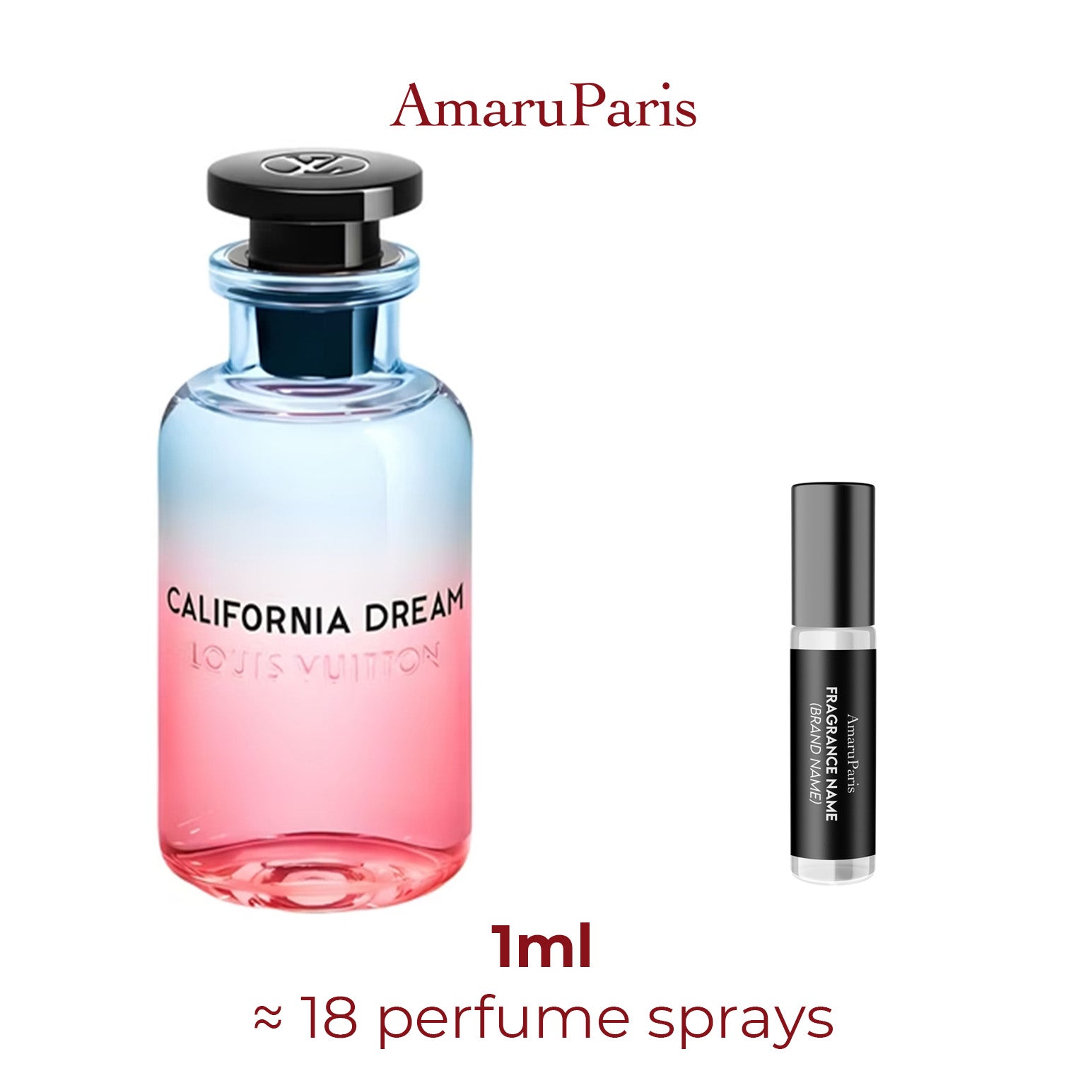 California Dream Louis Vuitton - Miniature Perfume Amaru Paris
