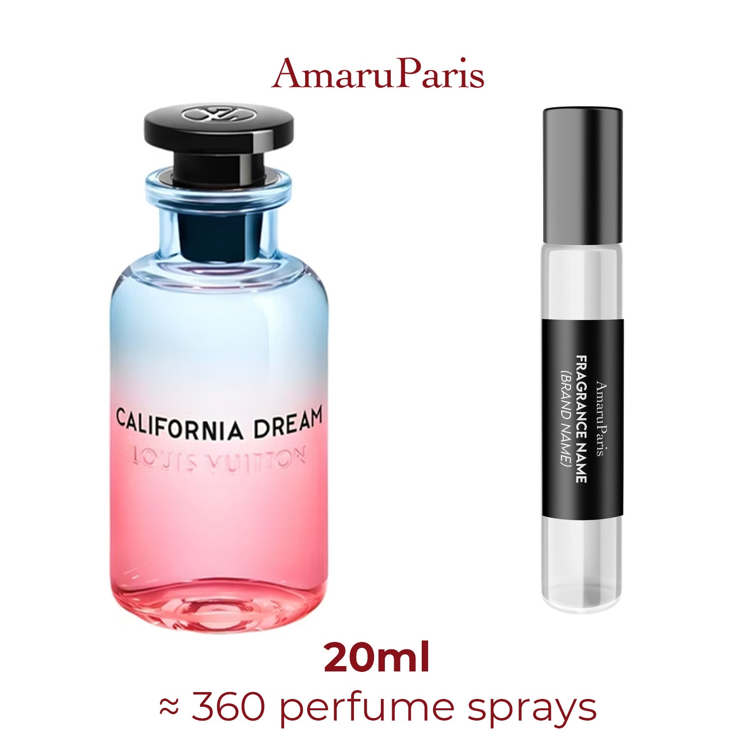 California Dream Louis Vuitton - Miniature Perfume Amaru Paris