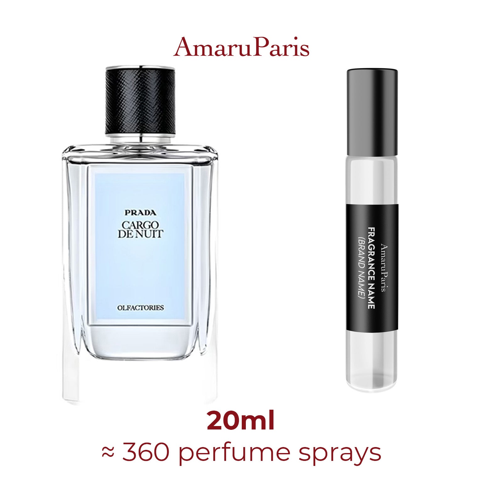Prada Night Cargo - Amaru Paris Miniature Perfume