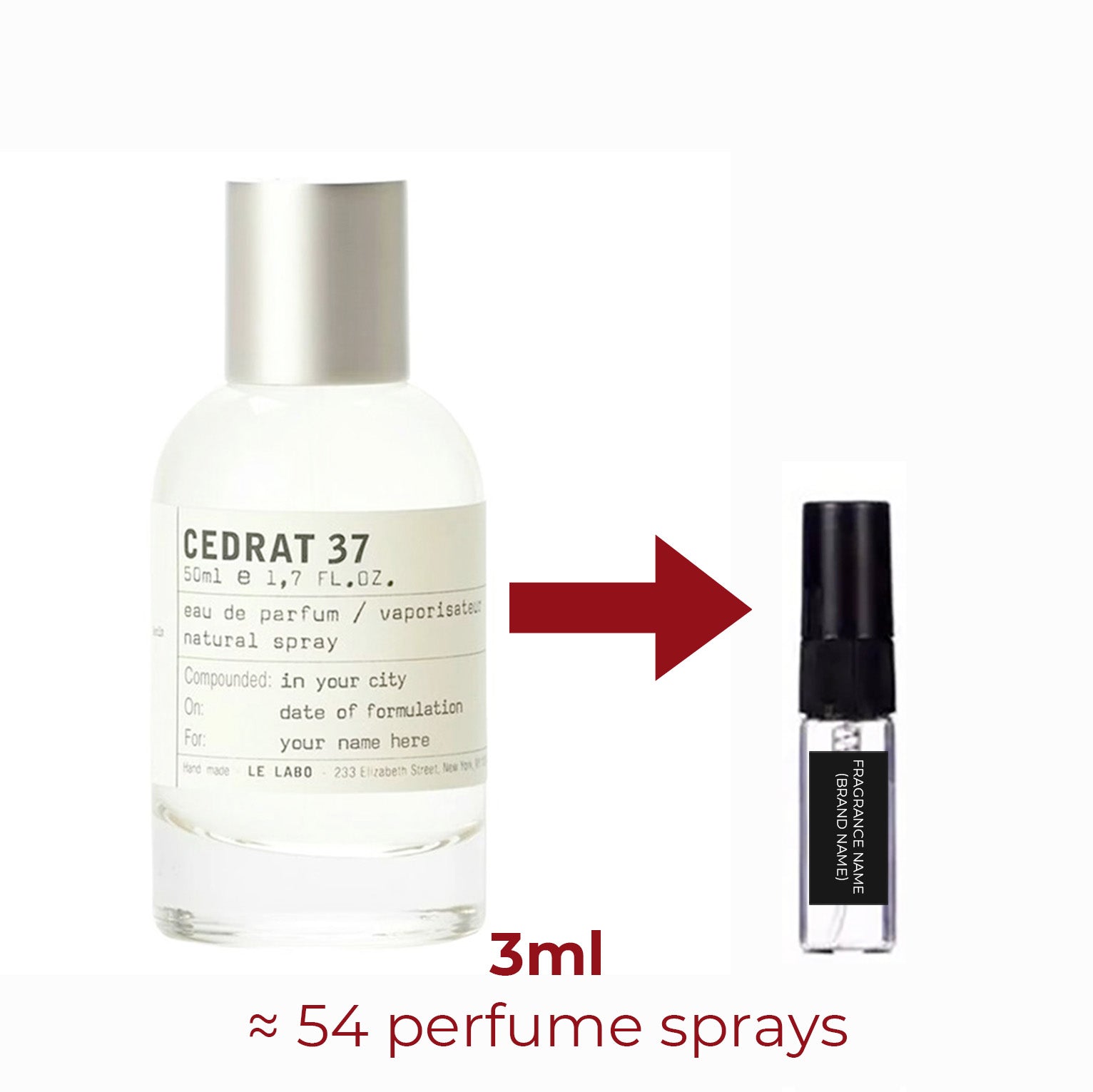 Cedrat 37 Le Labo – Miniaturparfüm Amaru Paris