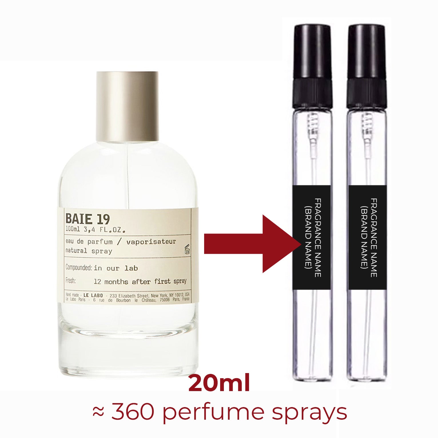Cedrat 37 Le Labo - Miniature Perfume Amaru Paris