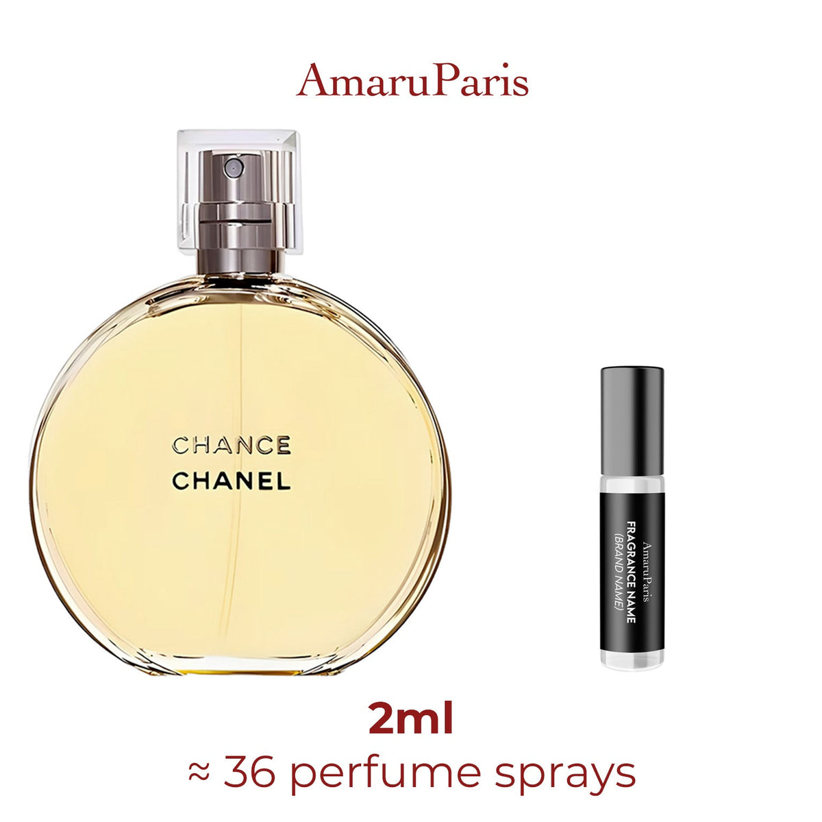 Parfum Chance Eau de Toilette Chanel pour femme - ParfumAmaruParis