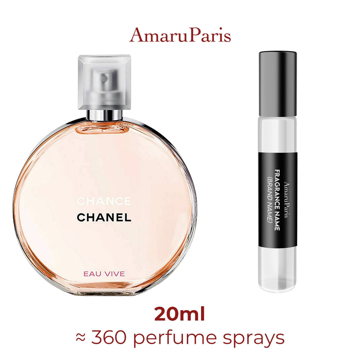 Parfum Chance Eau Vive Chanel pour femme - ParfumAmaruParis