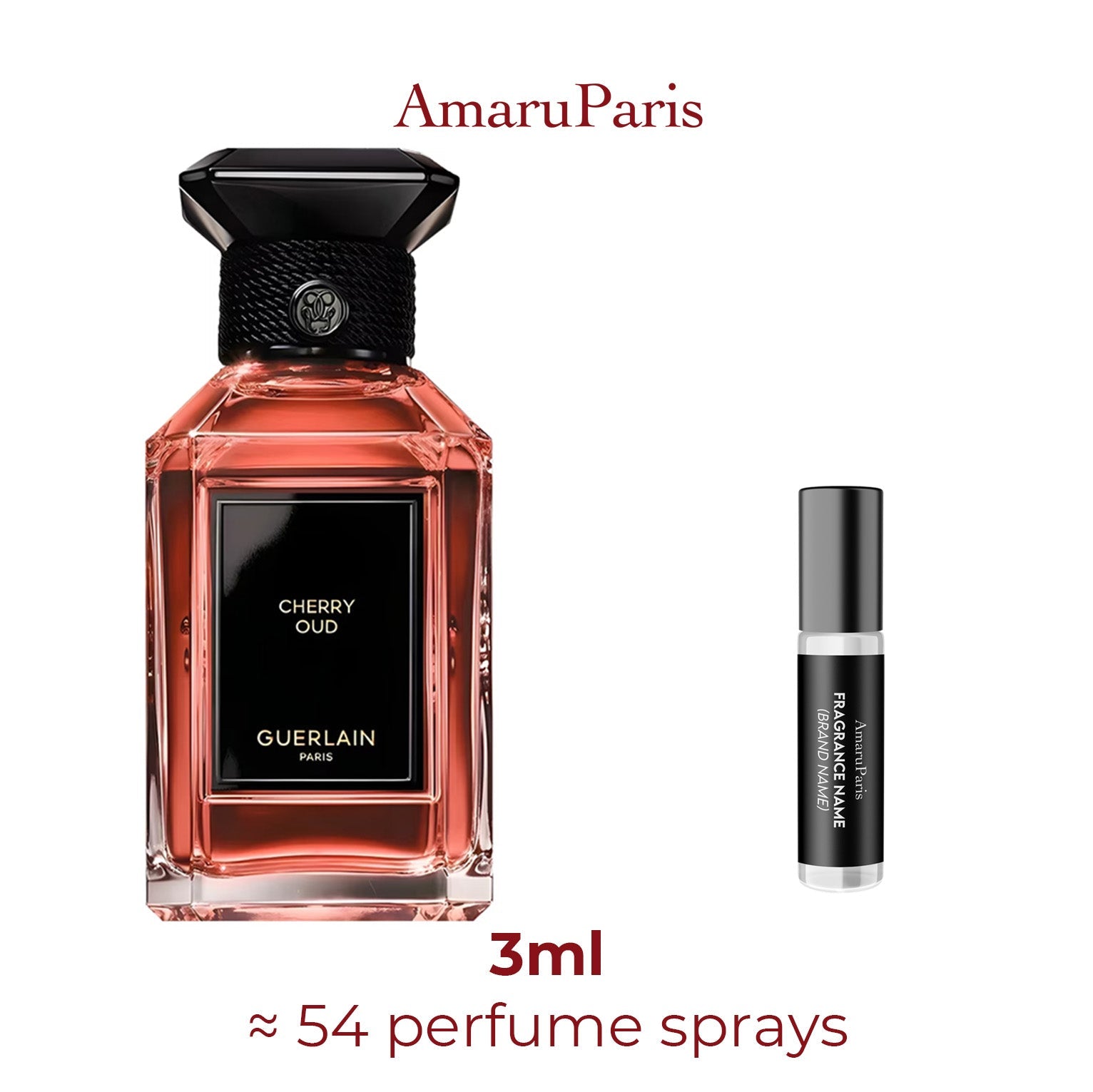 GUERLAIN CHERRY OUD 香水 ユニセックス Cherry Oud Guerlain - Miniature Perfume Amaru Paris