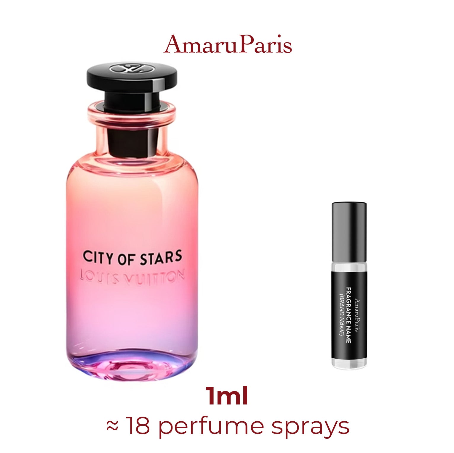 City Of Stars Louis Vuitton - Miniature Perfume Amaru Paris