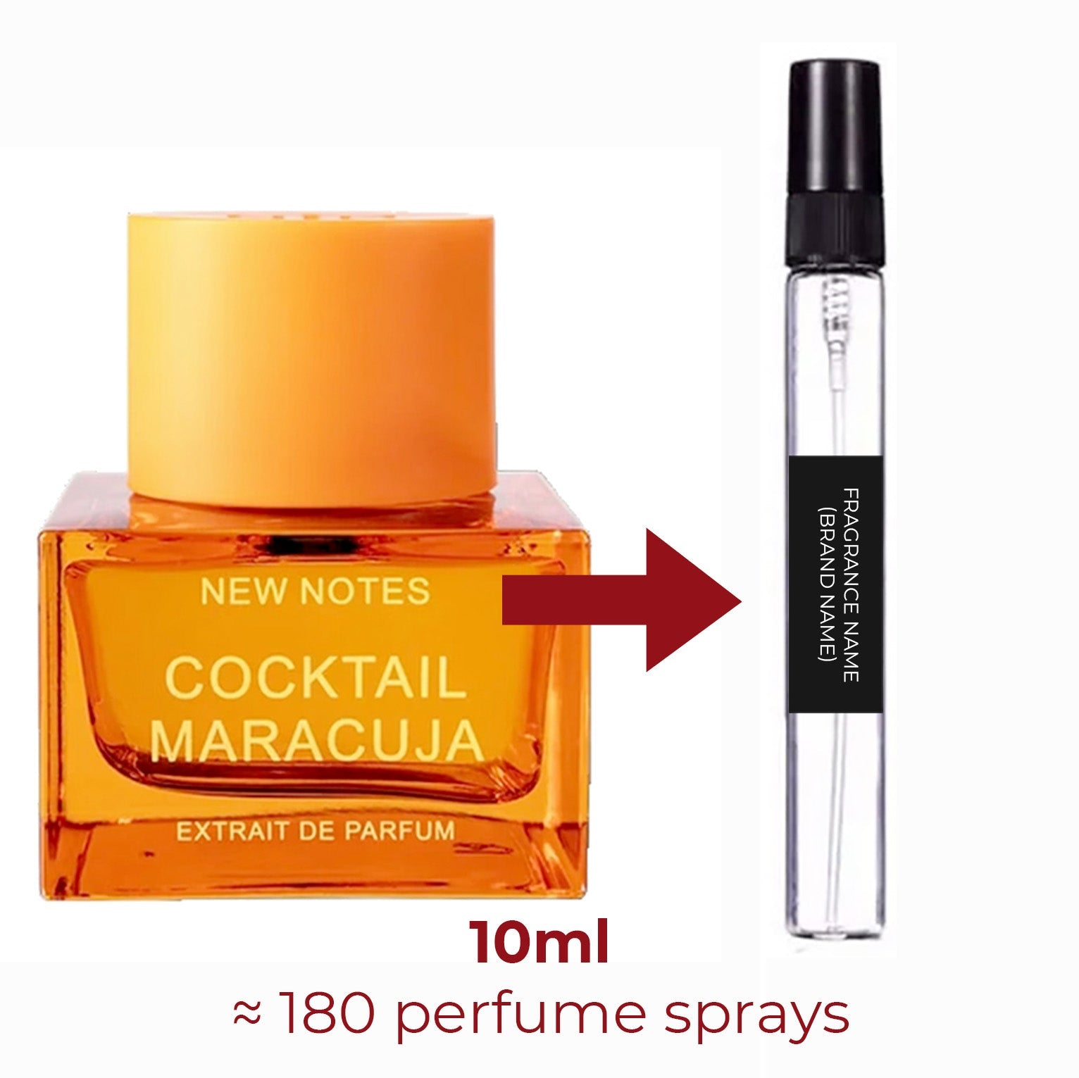 Parfum Cocktail Maracuja New Notes unisexe - ParfumAmaruParis