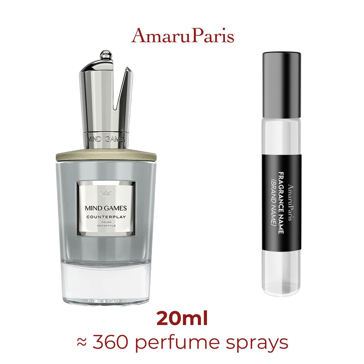 Parfum Counterplay Mind Games unisexe - ParfumAmaruParis