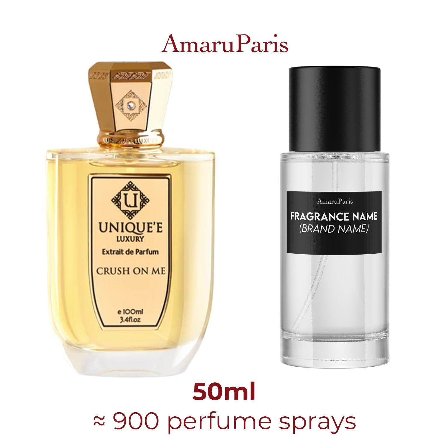 Parfum Crush On Me Unique'e Luxury unisexe - ParfumAmaruParis