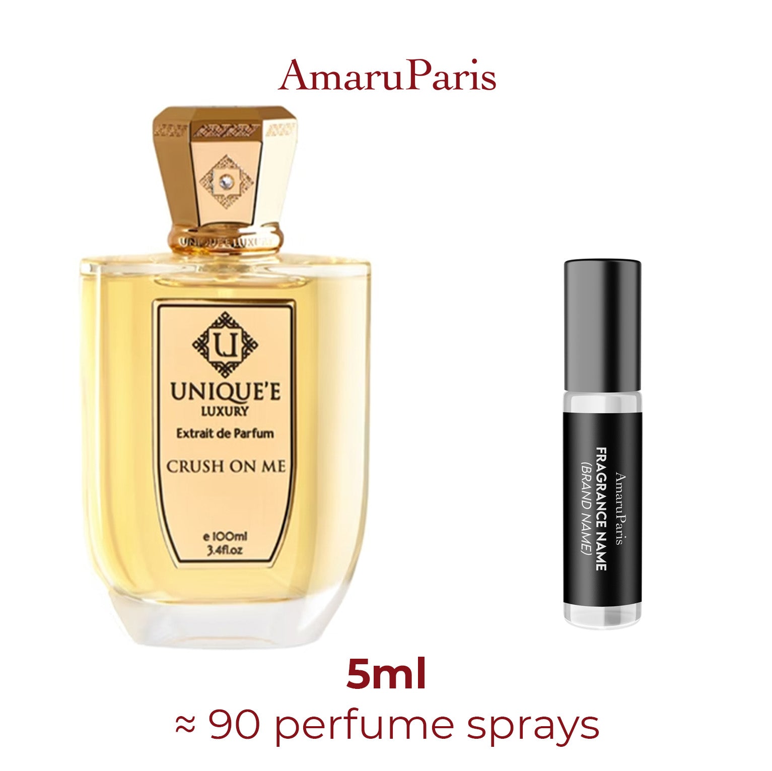 Parfum Crush On Me Unique'e Luxury unisexe - ParfumAmaruParis