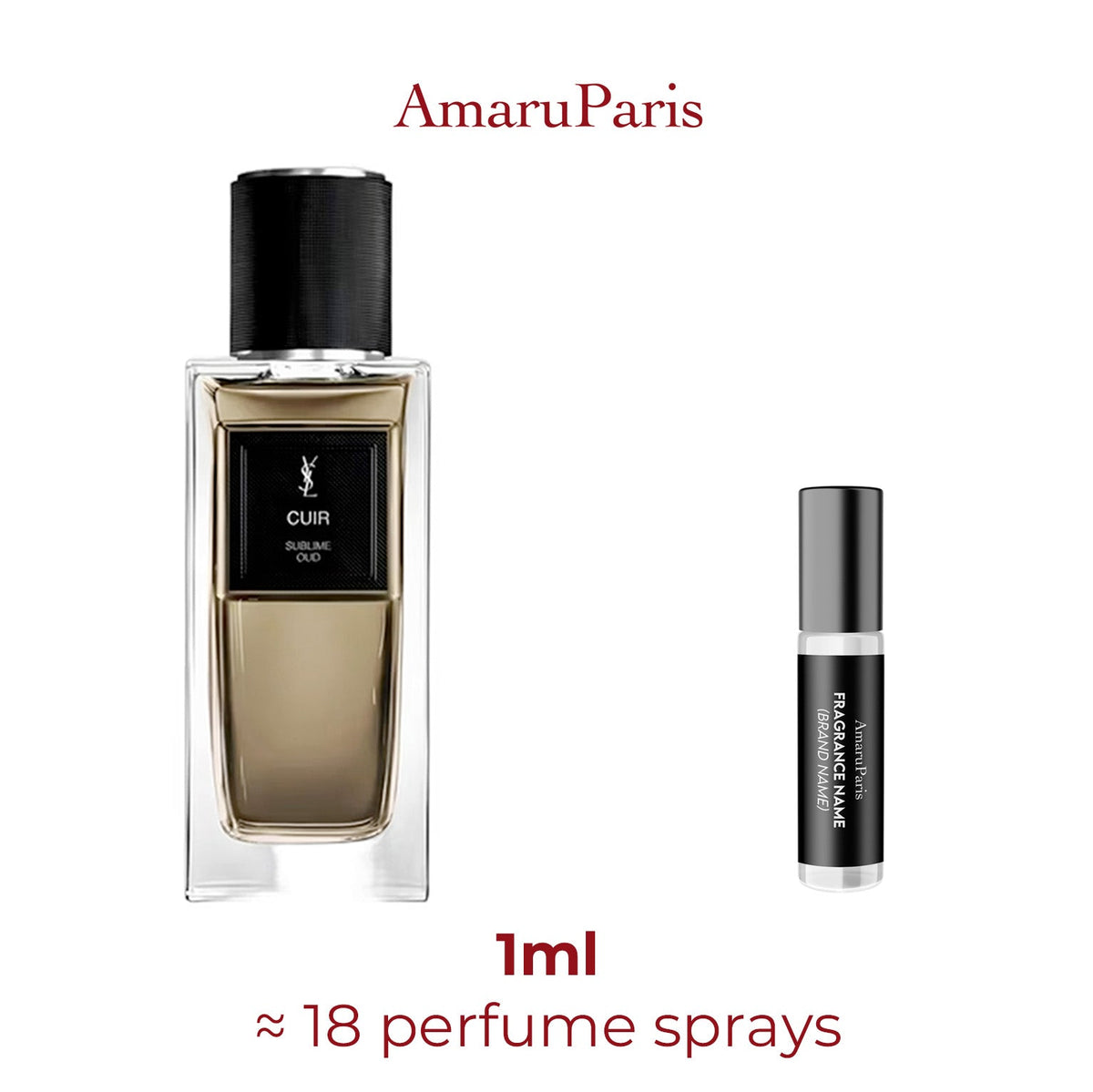 Parfum Cuir Sublime Oud Yves Saint Laurent unisexe - ParfumAmaruParis