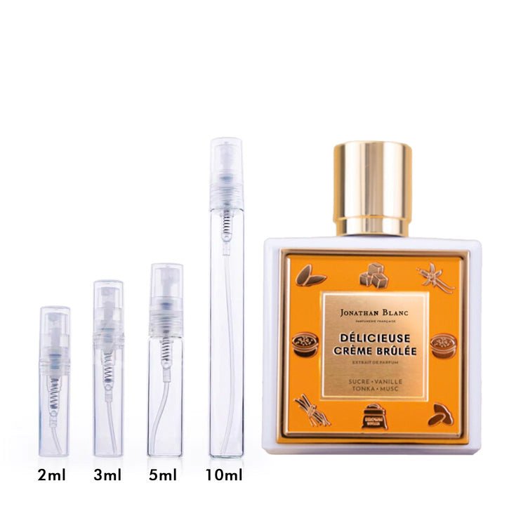 Parfum Délicieuse Crème Brulée Jonathan Blanc unisexe - ParfumAmaruParis