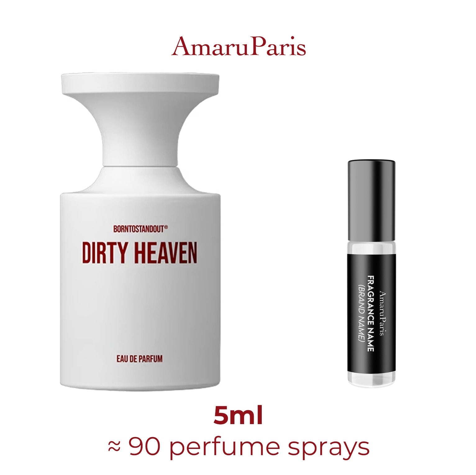 Parfum Dirty Heaven BORNTOSTANDOUT unisexe - ParfumAmaruParis