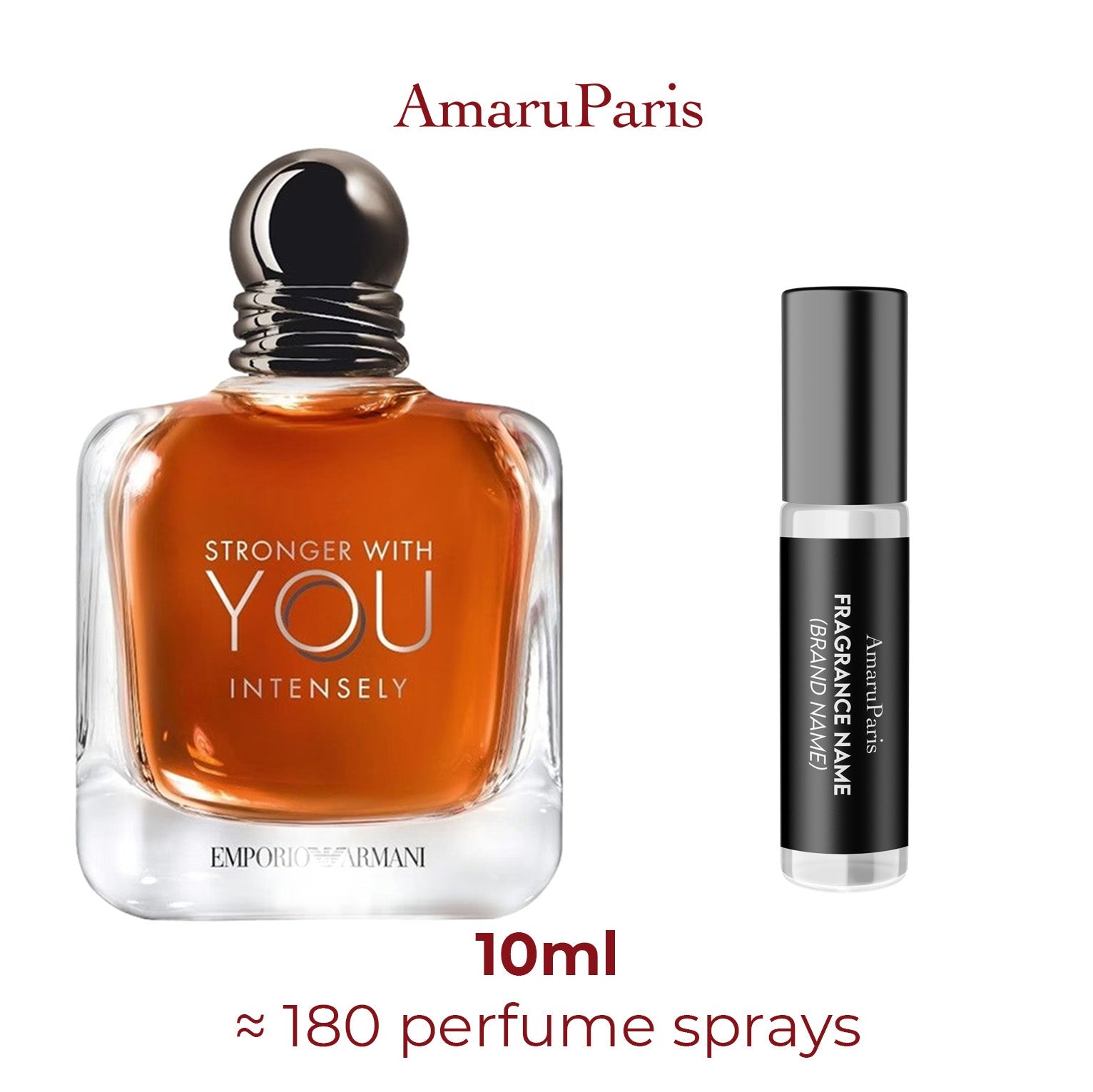 Parfum Emporio Armani Stronger With You Intensely Giorgio Armani pour homme - ParfumAmaruParis