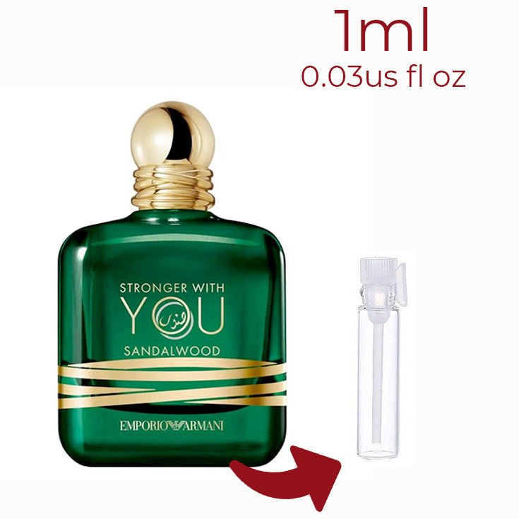 Parfum Emporio Armani Stronger With You Sandalwood Giorgio Armani pour homme - ParfumAmaruParis
