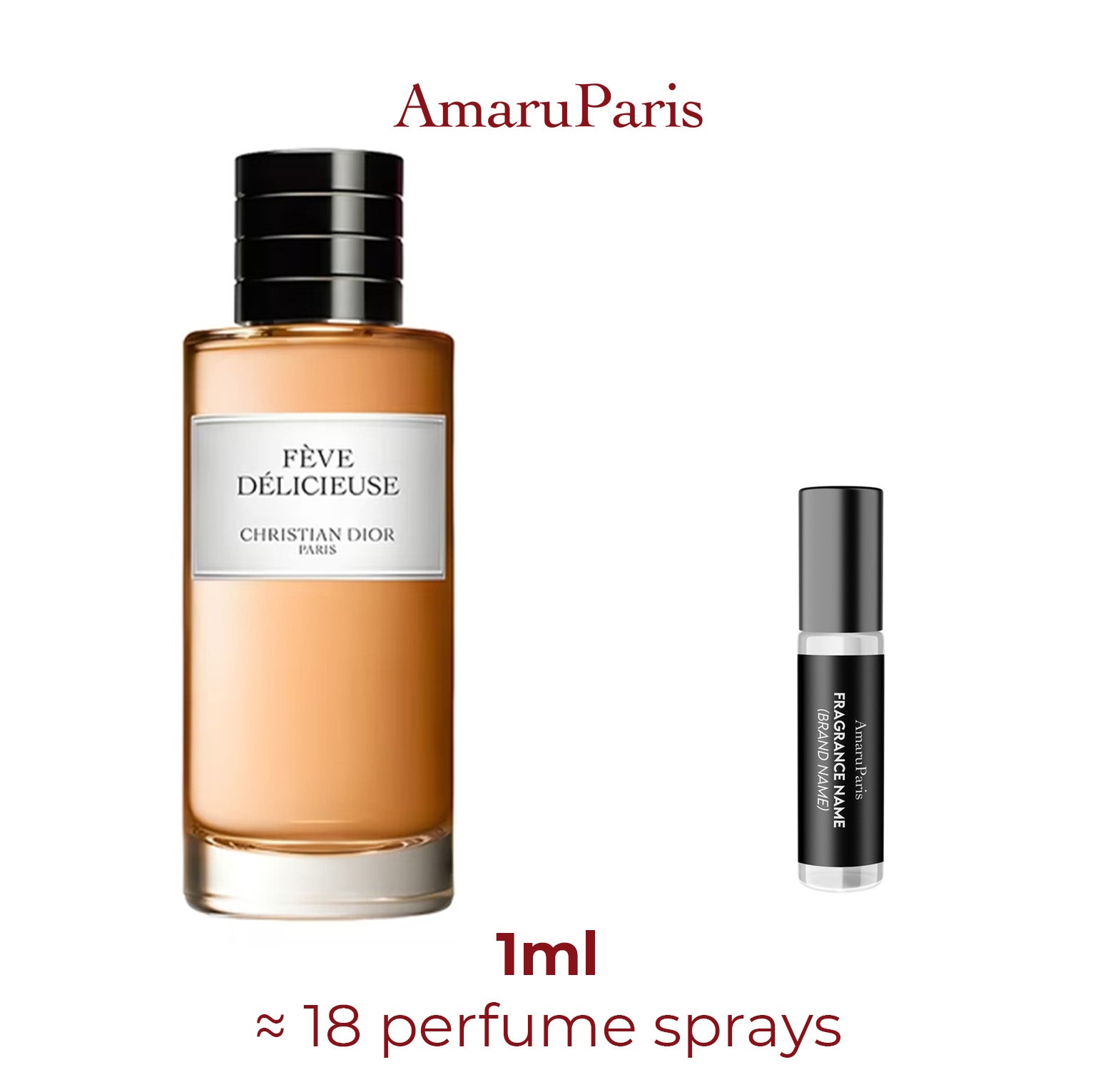 Parfum Fève Délicieuse Dior unisexe - ParfumAmaruParis