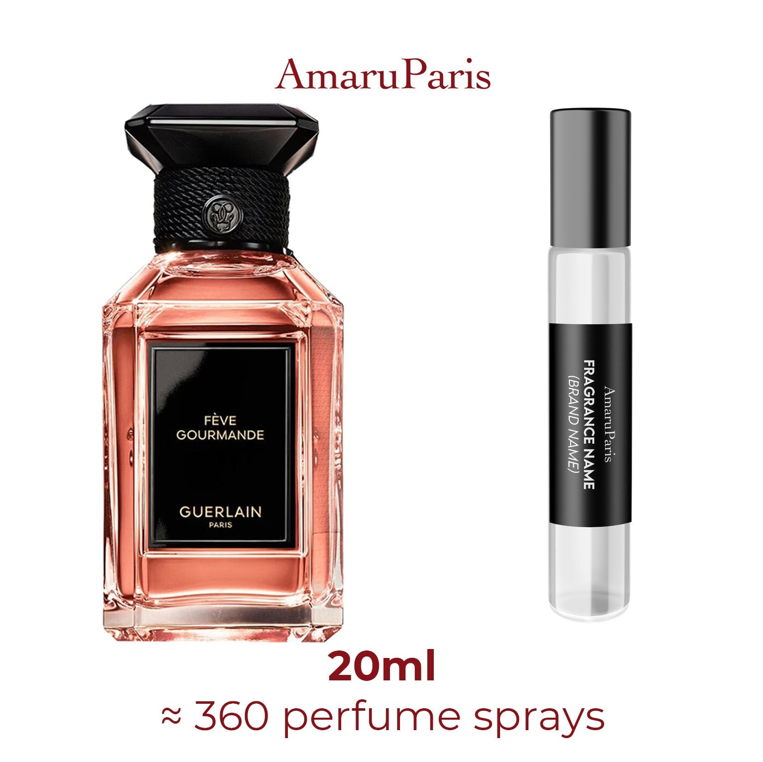 Guerlain Gourmet Bean - Amaru Paris Miniature Perfume