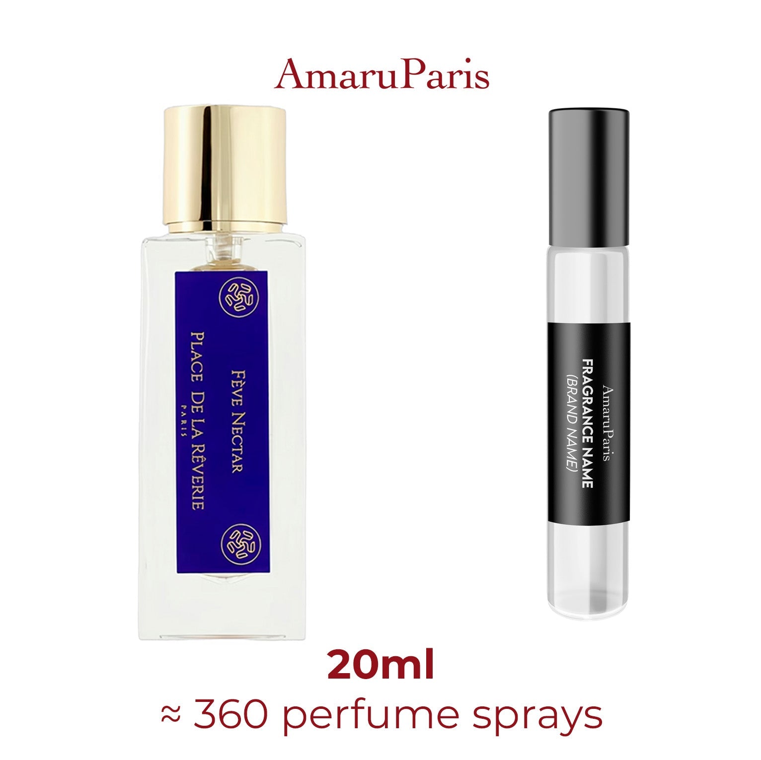 Parfum Fève Nectar Place de la Rêverie unisexe - ParfumAmaruParis
