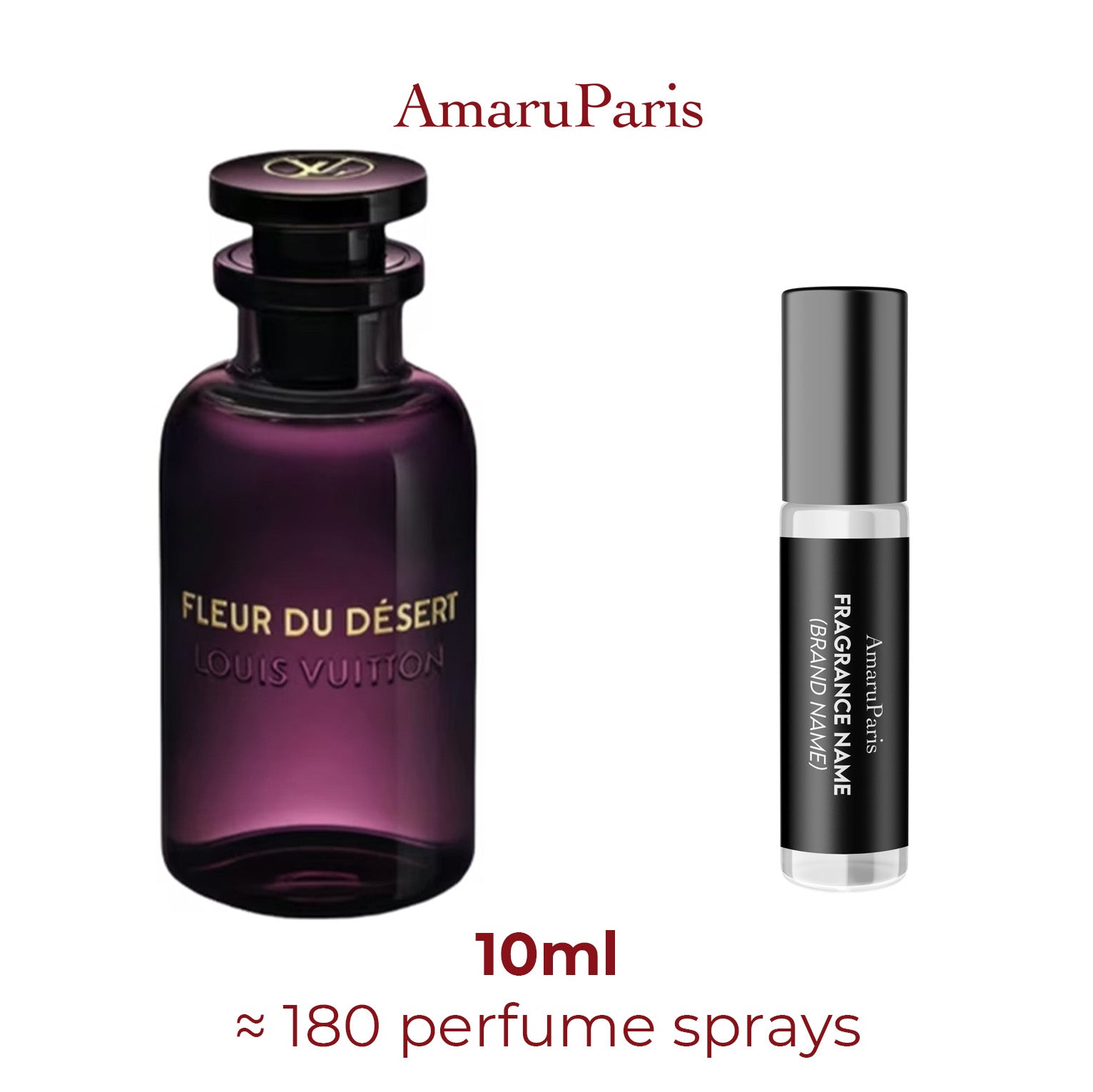 Louis Vuitton Desert Flower – Amaru Paris Miniaturparfüm