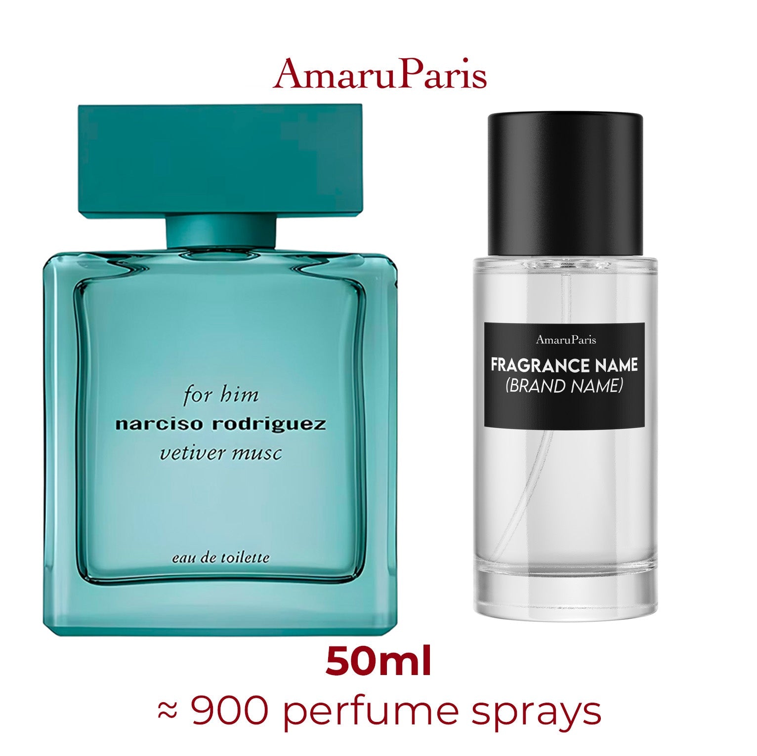 Parfum For Him Vetiver Musc Narciso Rodriguez homme - ParfumAmaruParis
