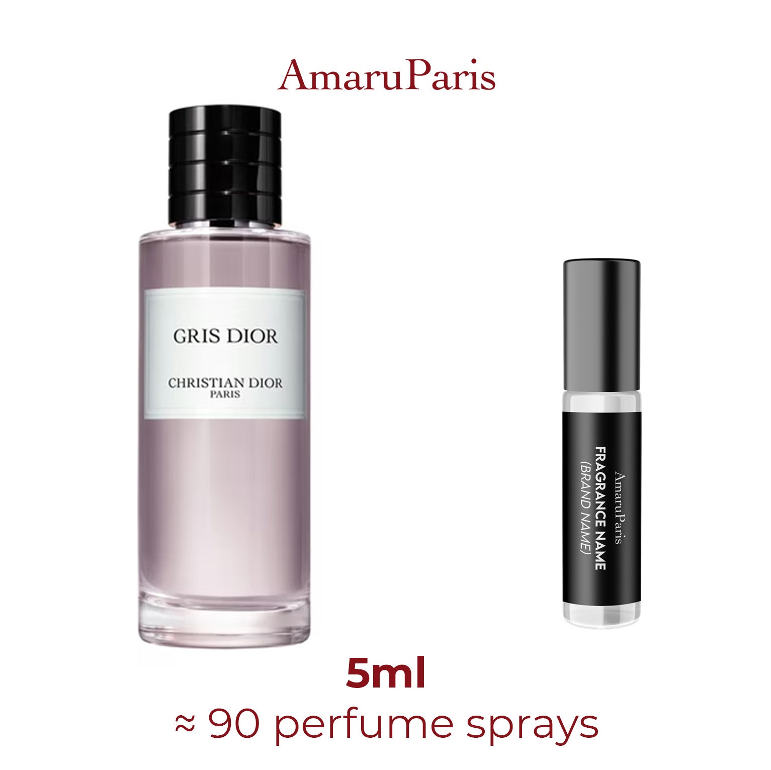 Gris Dior Dior - Miniature Perfume Amaru Paris