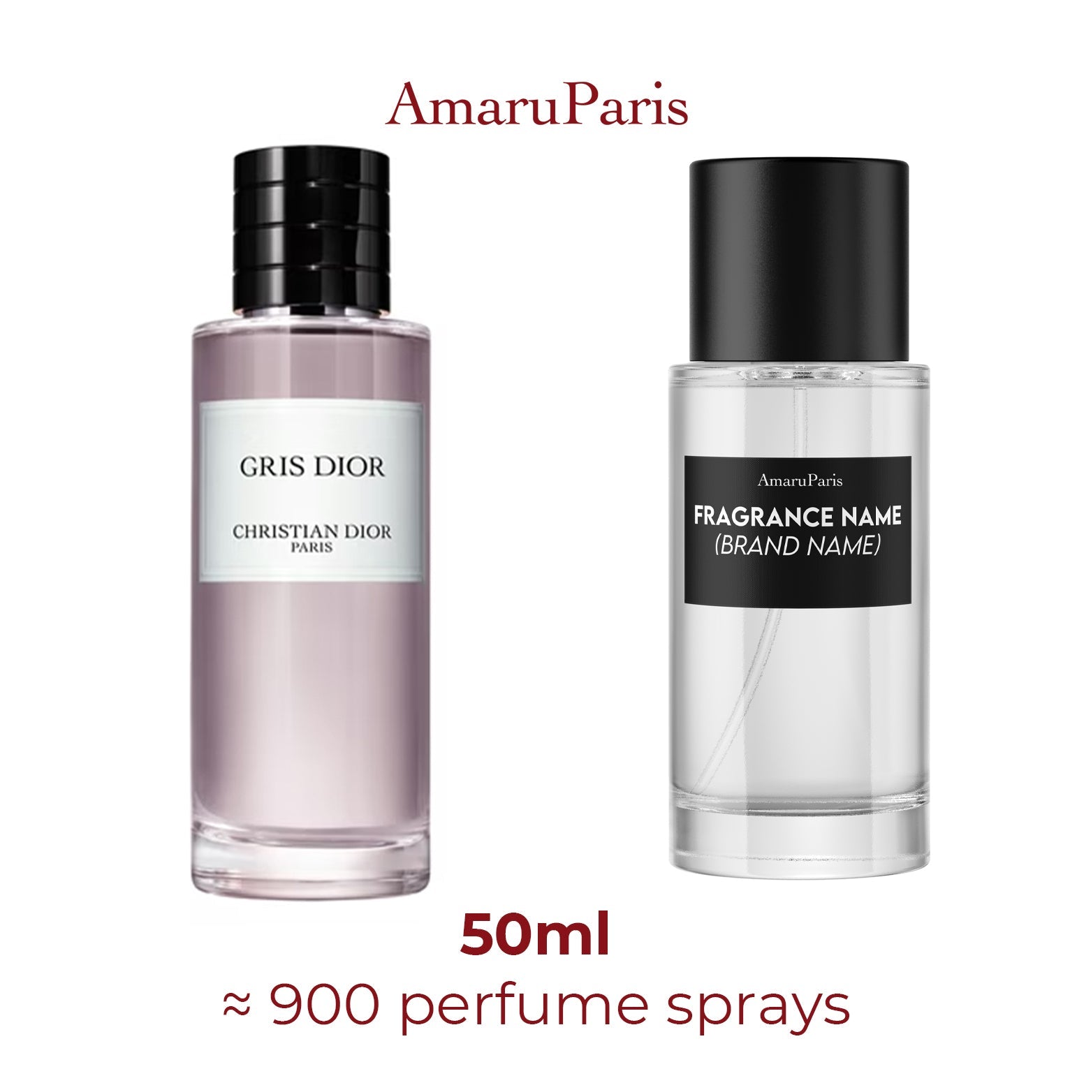 Gris Dior Dior - Miniature Perfume Amaru Paris