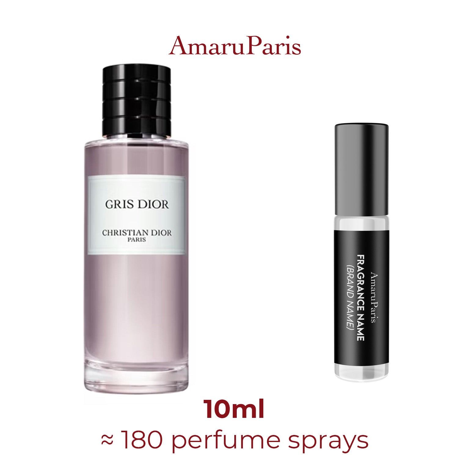 Gris Dior Dior - Miniature Perfume Amaru Paris