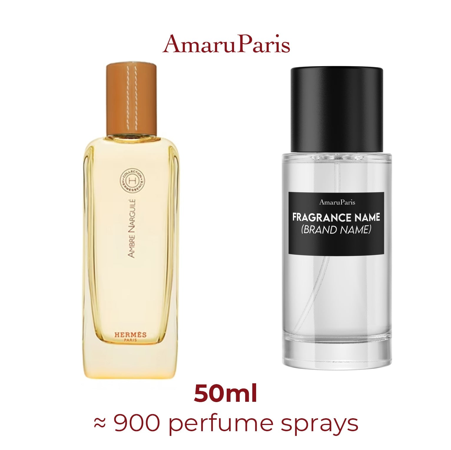 Parfum Hermessence Ambre Narguile Hermès unisexe - ParfumAmaruParis