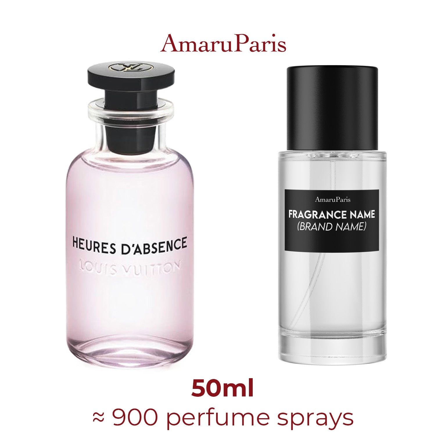 Louis Vuitton Heures d'Absence - Amaru Paris Miniature Perfume