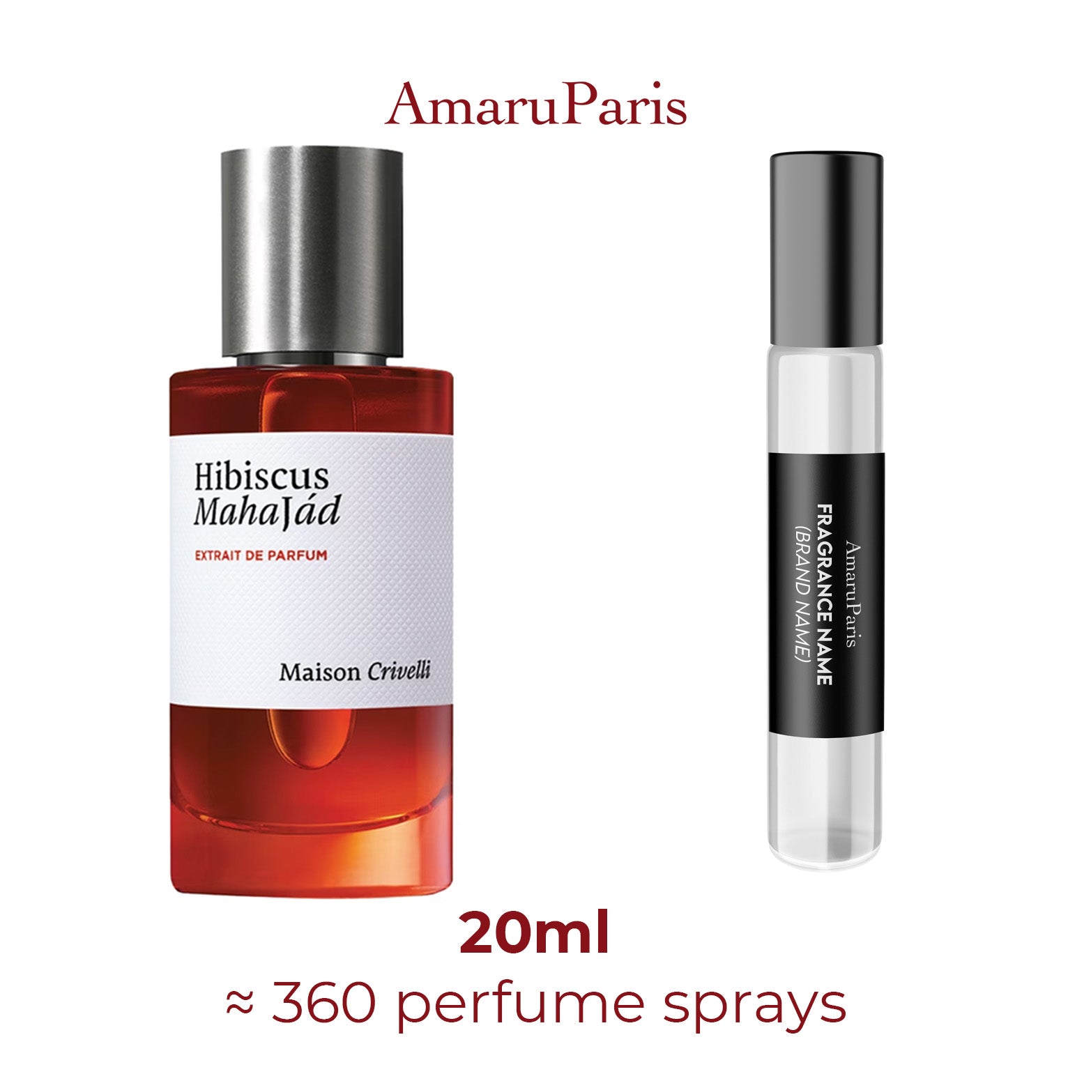 Hibiscus Mahajád Maison Crivelli: sample & decant from €7.95