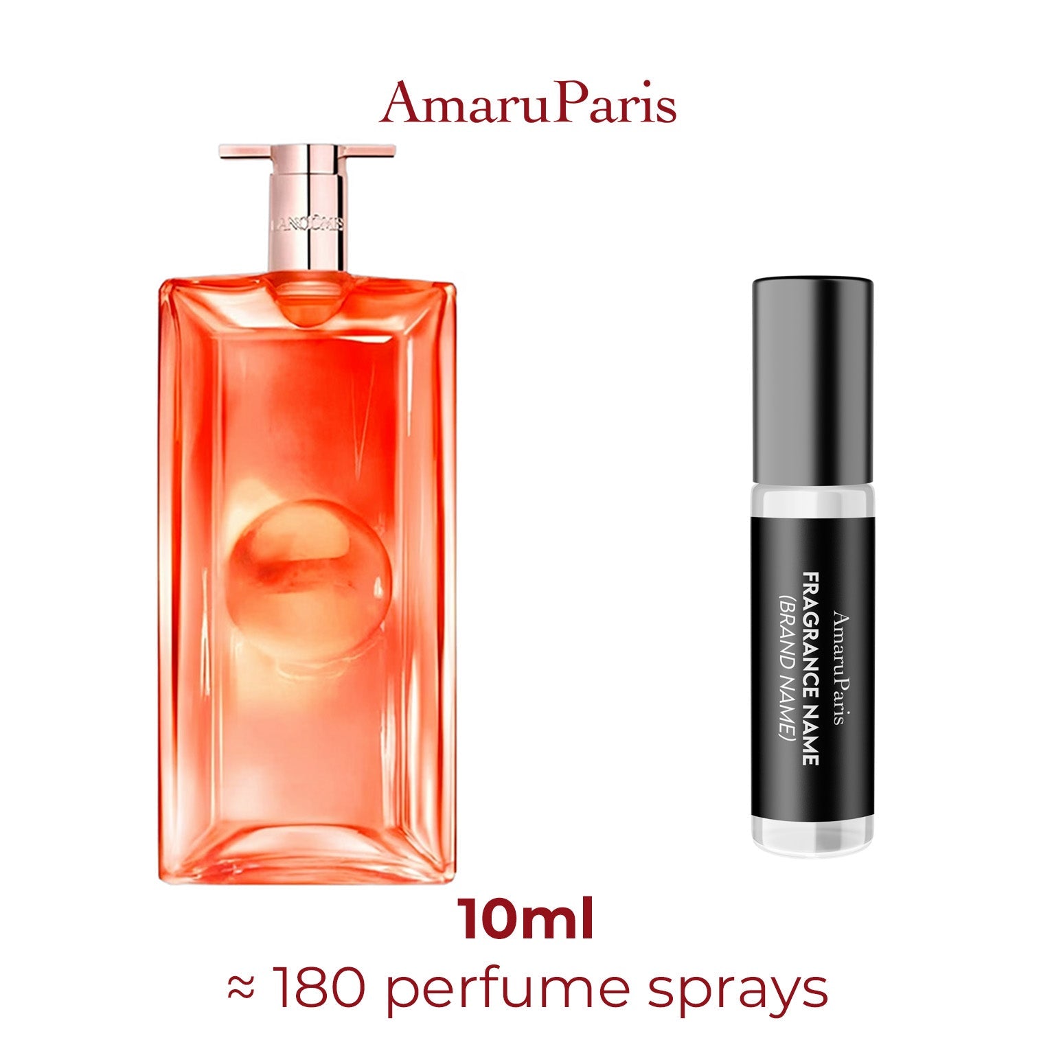 Parfum Idôle Peach 'N Roses Lancôme pour femme - AmaruParis