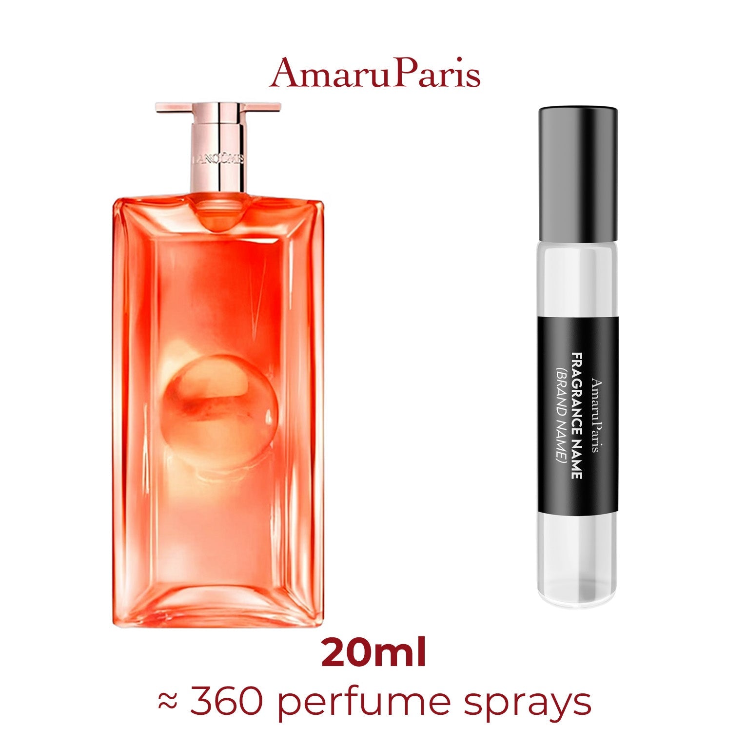 Parfum Idôle Peach 'N Roses Lancôme pour femme - AmaruParis