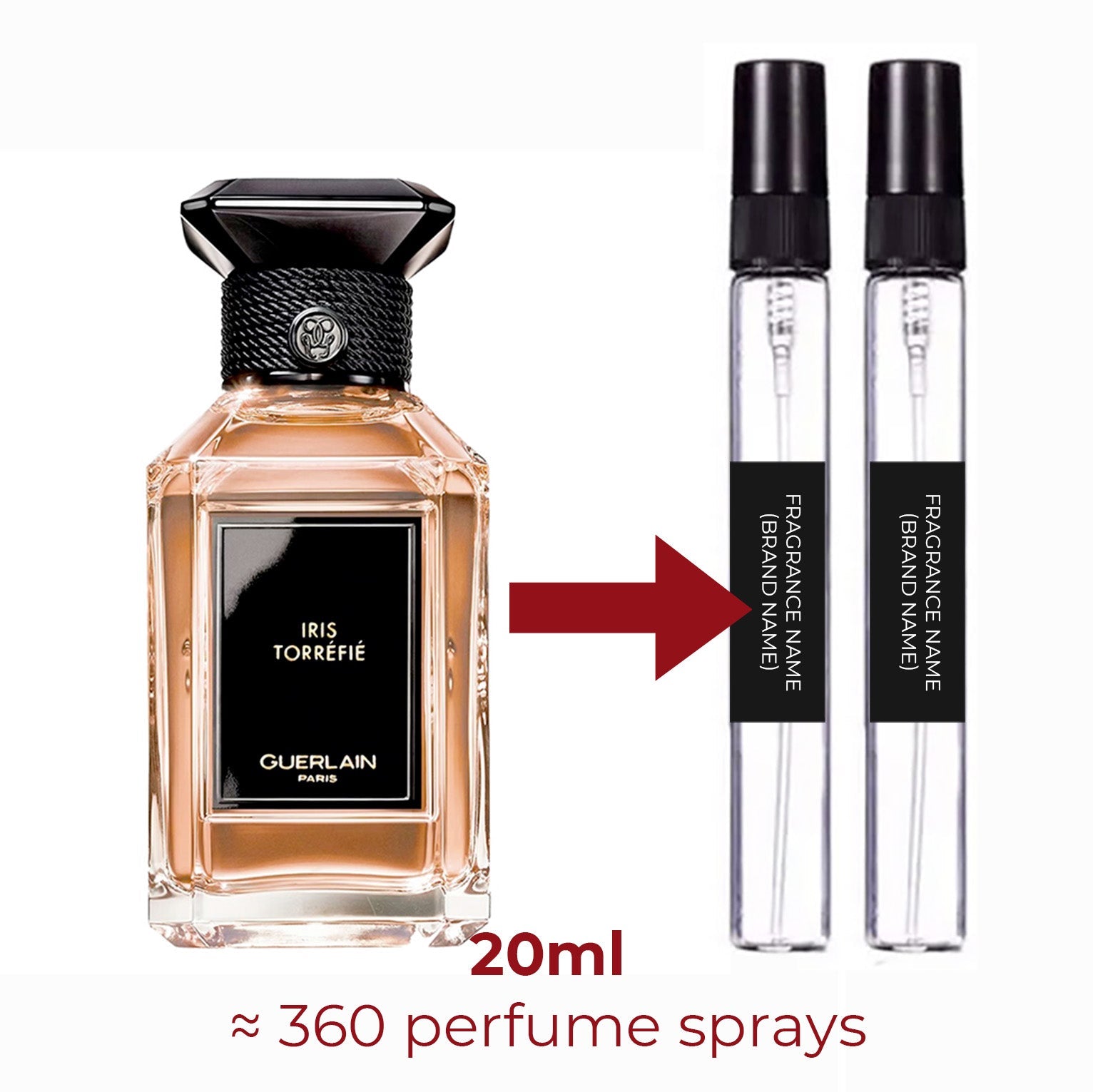 Guerlain Roasted Iris - Amaru Paris Miniature Perfume