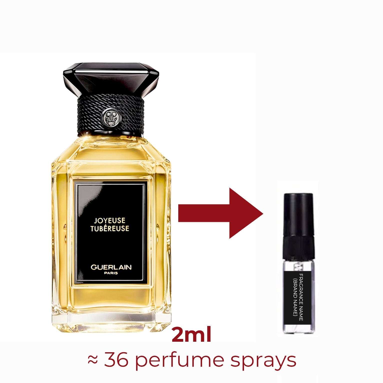 Joyeuse Tubéreuse Guerlain - Parfum Miniature Amaru Paris