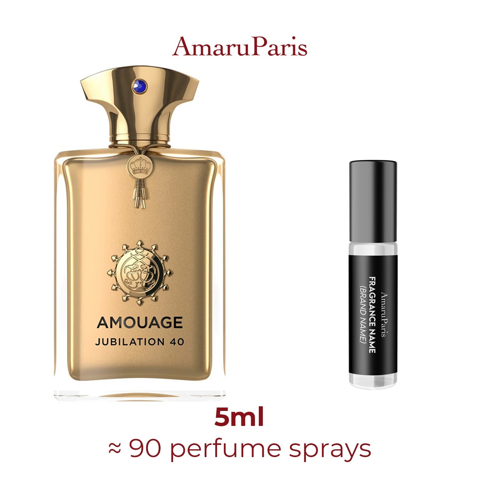 Jubilation 40 Man Amouage - Miniature Perfume Amaru Paris
