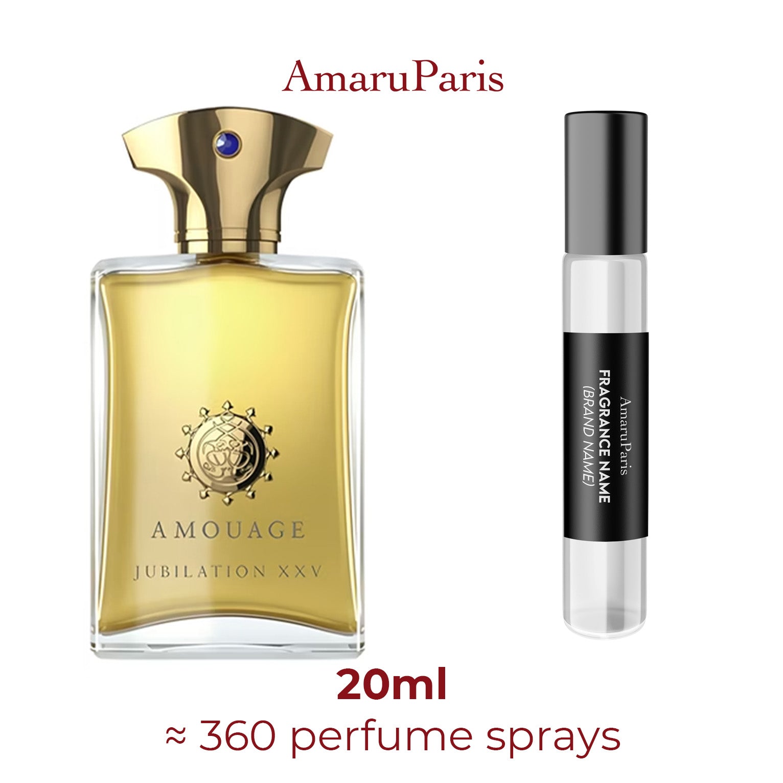 Jubilation XXV Man Amouage - Miniature Perfume Amaru Paris