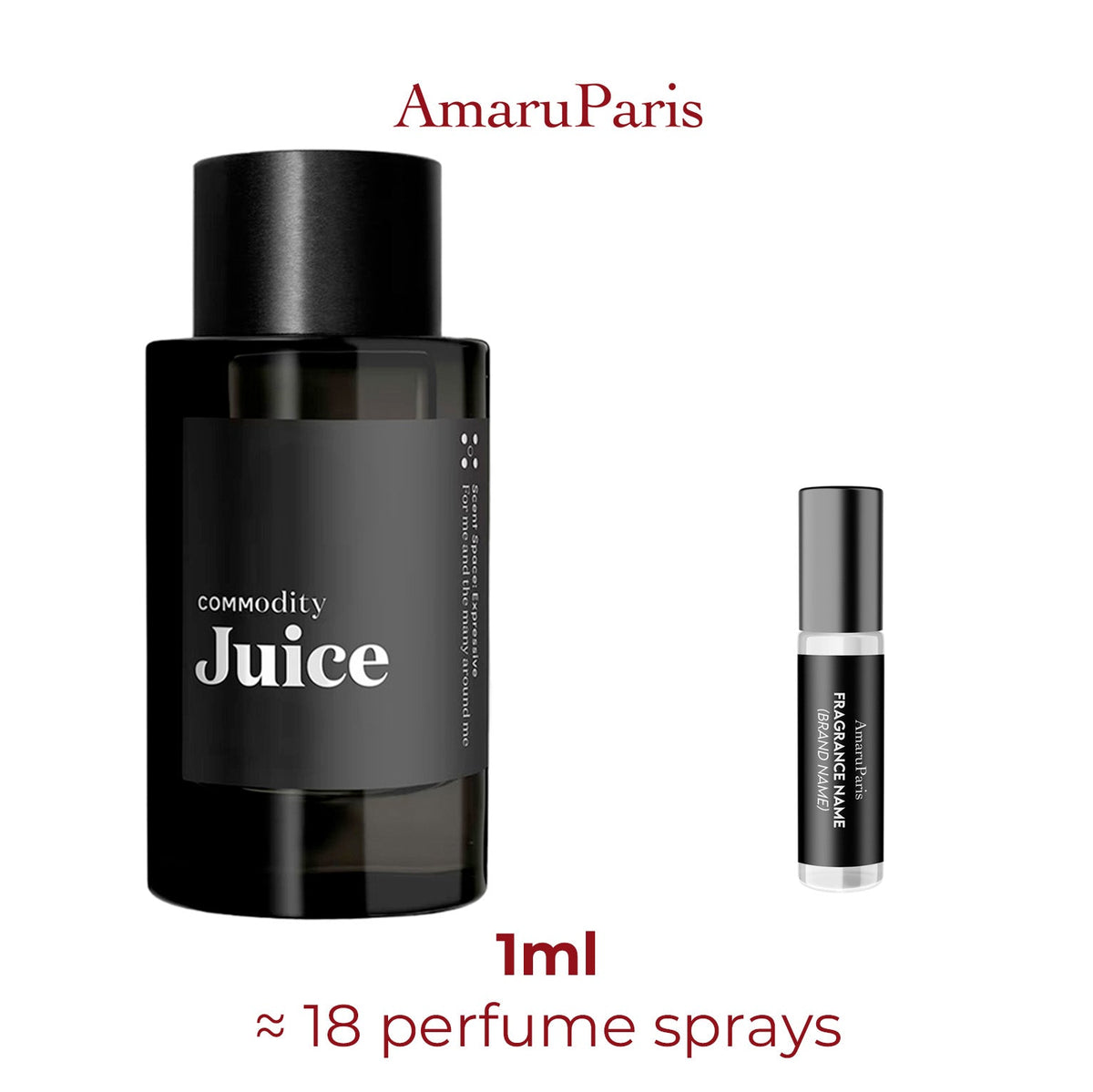 Parfum Juice Commodity unisexe - AmaruParis