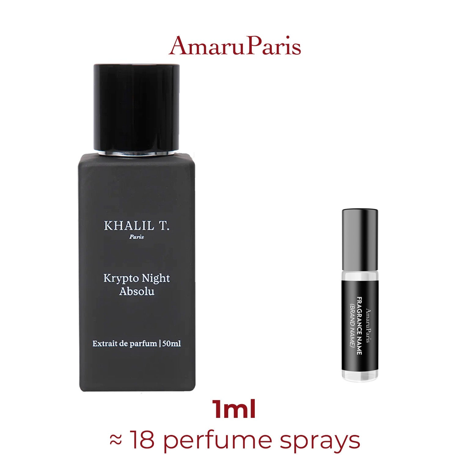 Parfum Krypto Night Absolu Khalil T. unisexe - ParfumAmaruParis