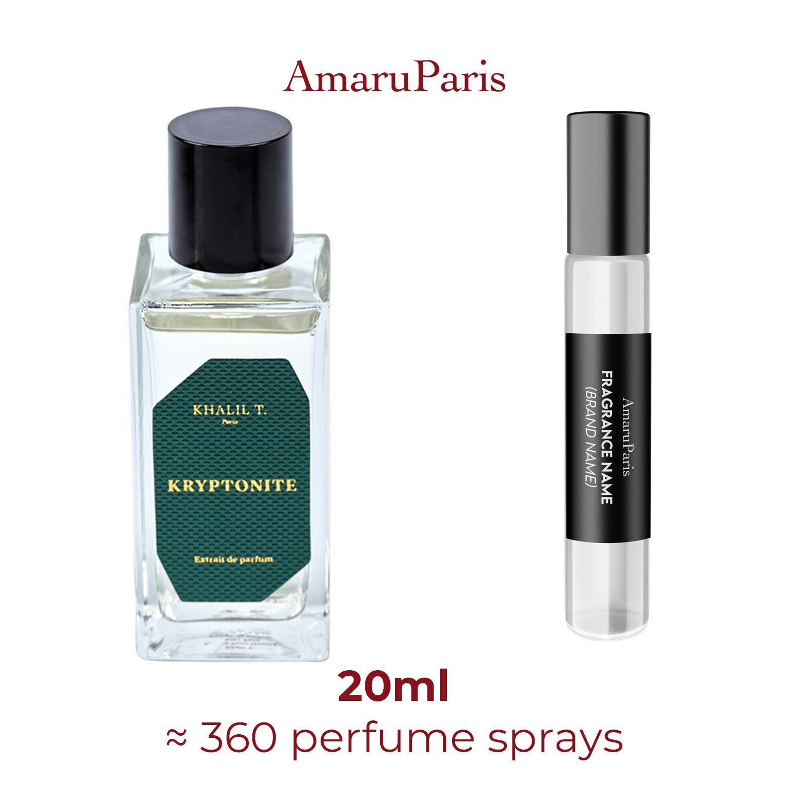 Parfum Kryptonite Khalil T. unisexe - ParfumAmaruParis