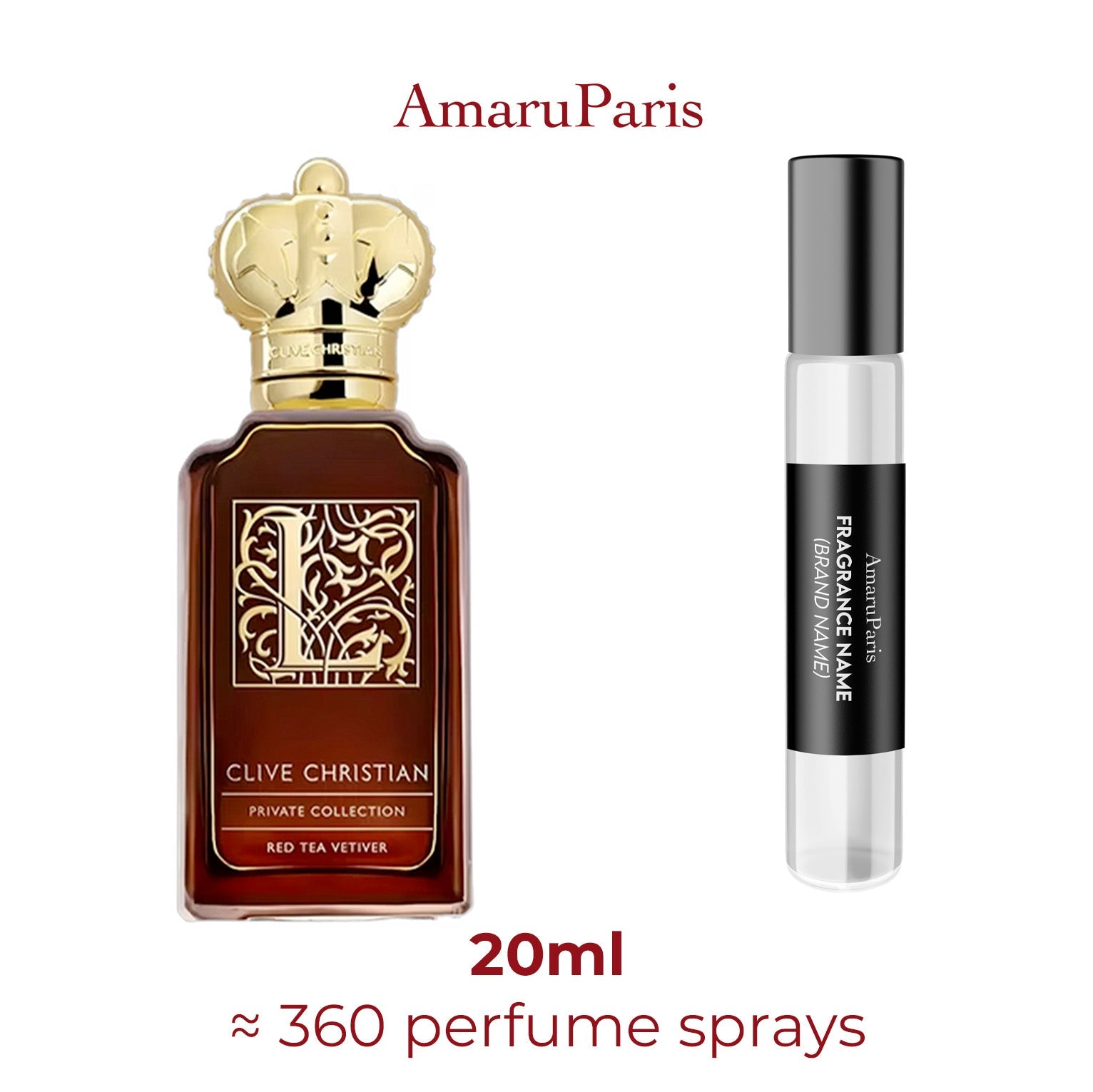 Parfum L Red Tea Vetiver Clive Christian unisexe - ParfumAmaruParis