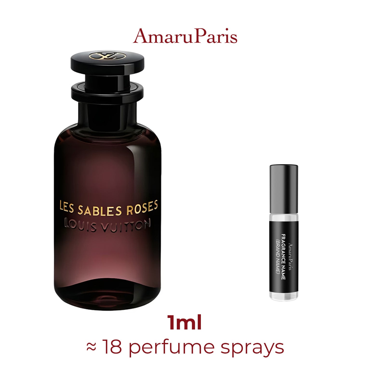 Les Sables Roses Louis Vuitton - Parfum Miniature Amaru Paris