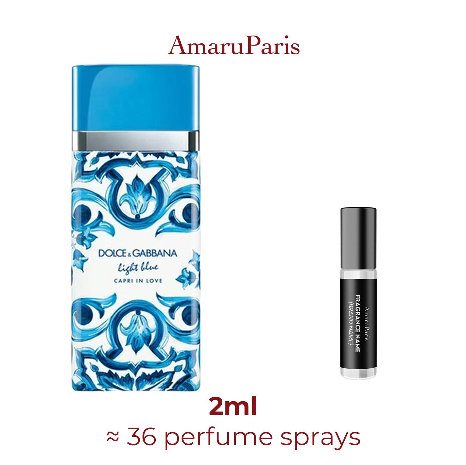 Parfum Light Blue Capri In Love Eau de Parfum Dolce&Gabbana pour femme - ParfumAmaruParis