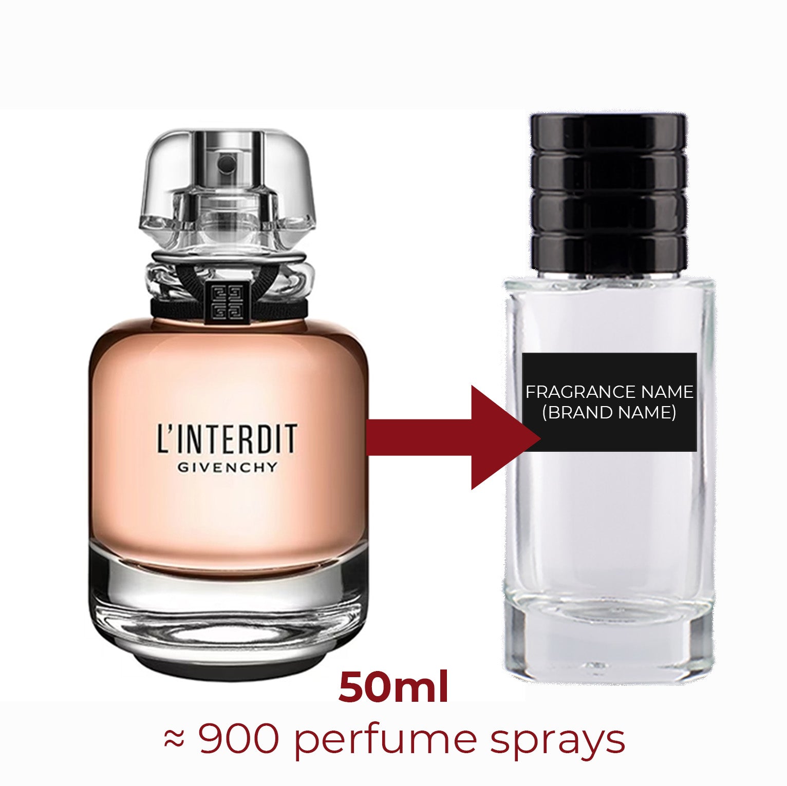 Parfum L'Interdit Eau de Parfum Givenchy pour femme - ParfumAmaruParis